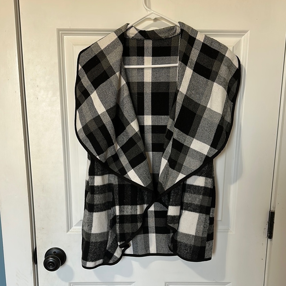 Buffalo plaid Vest
